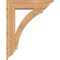 Ekena Millwork Thorton Traditional Smooth Bracket w/ Offset Brace, Western Red Cedar, 7 1/2"W x 30"D x 38"H BKT0806X30X38THR01SWR - alternate 4
